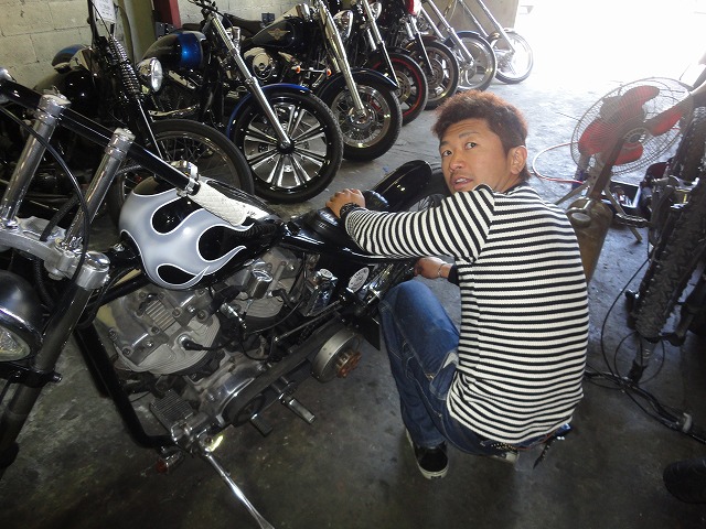 ５月３日　阿蘇Chopper　Meetingに向けて、納車、納車です。_a0110720_19151569.jpg