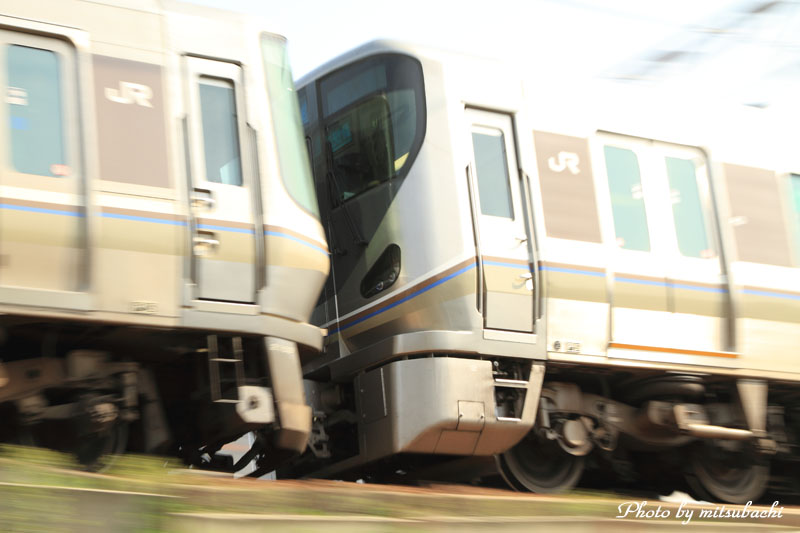 つ 4月10日＠223系と併結運転中の225系。 : みつばち鉄ヲタ日記 Ver.1.6