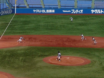 4月13日 東都大学野球 東洋大対亜細亜大_b0166128_011621.jpg