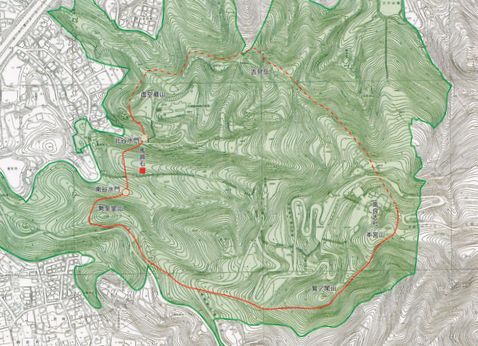 高良大社（９）高良山神籠石_c0222861_1075785.jpg