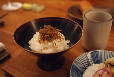 京都の夜~よねむらでの夕食_e0154202_2043313.jpg