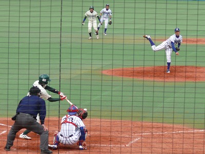 4月11日 東都大学野球2部 立正大対専修大 _b0166128_1018788.jpg