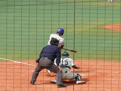 4月11日 東都大学野球2部 立正大対専修大 _b0166128_10341070.jpg