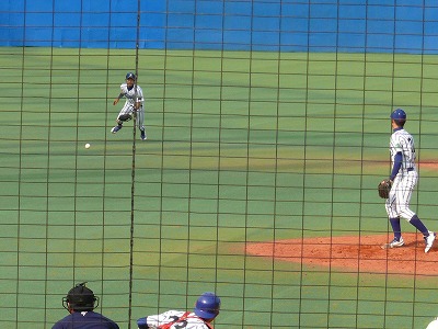 4月11日 東都大学野球2部 立正大対専修大 _b0166128_10382583.jpg