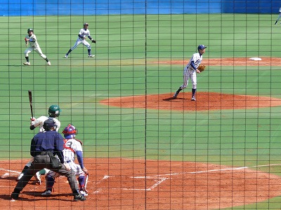 4月12日 東都大学野球2部 専修大対立正大_b0166128_11111451.jpg