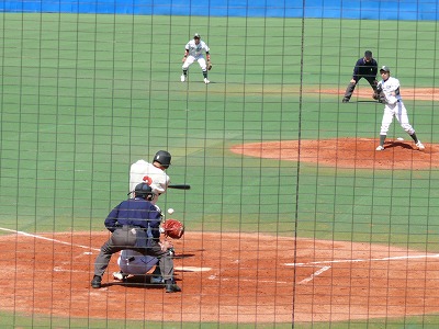 4月12日 東都大学野球2部 東農大対日本大 _b0166128_1249835.jpg