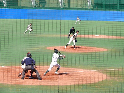 4月12日 東都大学野球2部 東農大対日本大 _b0166128_1256382.jpg