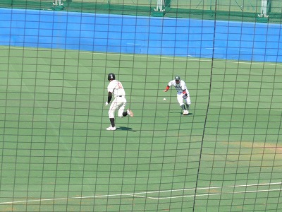 4月12日 東都大学野球2部 東農大対日本大 _b0166128_1257479.jpg