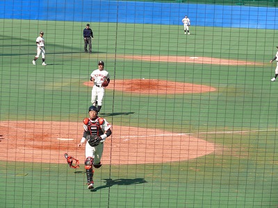 4月12日 東都大学野球2部 東農大対日本大 _b0166128_1335261.jpg