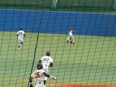 4月11日 東都大学野球2部 日本大対東農大 _b0166128_9165513.jpg