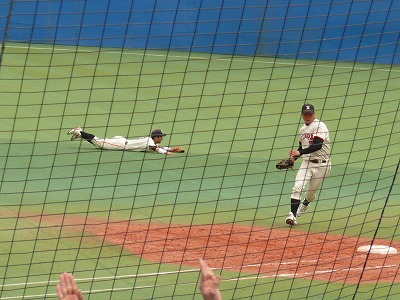 4月11日 東都大学野球2部 日本大対東農大 _b0166128_9273164.jpg