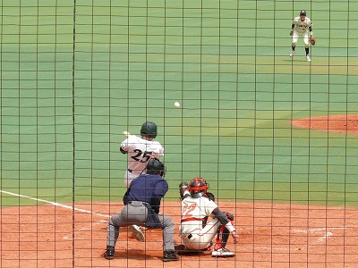 4月11日 東都大学野球2部 日本大対東農大 _b0166128_9285013.jpg