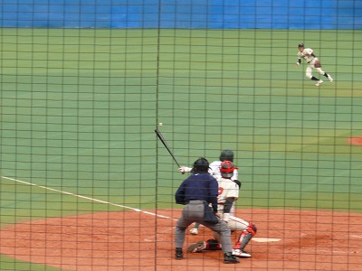 4月11日 東都大学野球2部 日本大対東農大 _b0166128_9332678.jpg