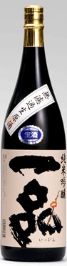 一品　純米吟醸「無ろ過生原酒」_a0046113_1843828.jpg