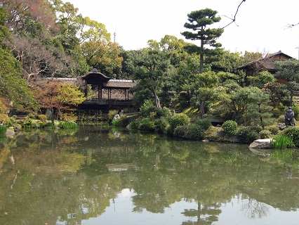 日本の桜5 京都、渉成園_f0234936_1474347.jpg