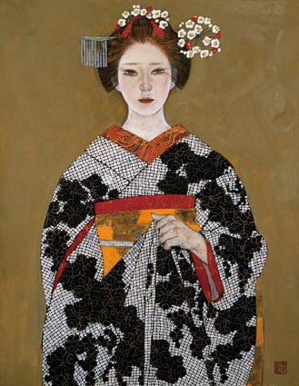 石本正 京おんな素描展はじまる : 学芸員のひとりごと