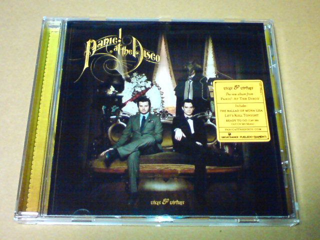 本日到着CD 〜 vices & virtues / Panic! at the Disco _c0104445_20535416.jpg