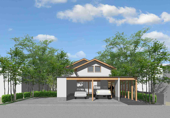 Q1.0住宅S 2回目打合せ用パース_e0054299_10293244.jpg