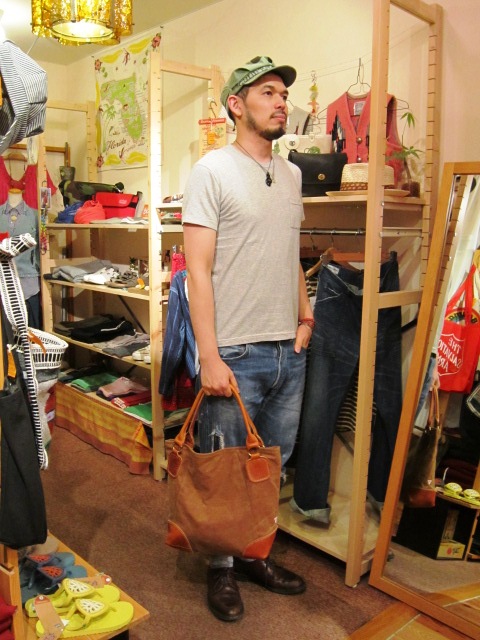 melple \"オーガニックパイルフットボール\" & \"WAX DUCK TOTE BAG\" 入荷!_f0191324_9343141.jpg