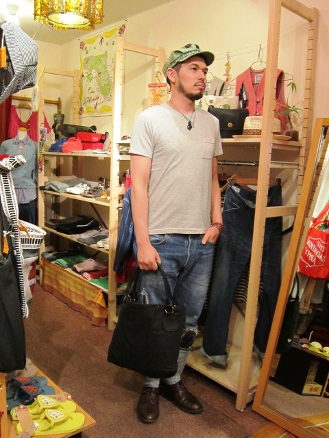 melple \"オーガニックパイルフットボール\" & \"WAX DUCK TOTE BAG\" 入荷!_f0191324_93436.jpg