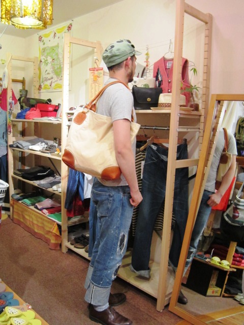 melple \"オーガニックパイルフットボール\" & \"WAX DUCK TOTE BAG\" 入荷!_f0191324_9351625.jpg