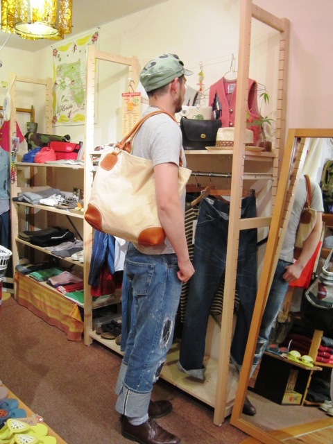 melple \"オーガニックパイルフットボール\" & \"WAX DUCK TOTE BAG\" 入荷！_f0191324_9351625.jpg