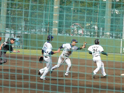 4月17日 イースタン 横浜対ロッテ_b0166128_9481391.jpg