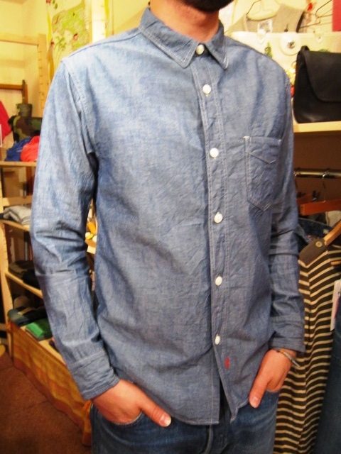 ANACHRONORM \"Shambray Shirts & Work Cap\" 入荷!_f0191324_1174525.jpg