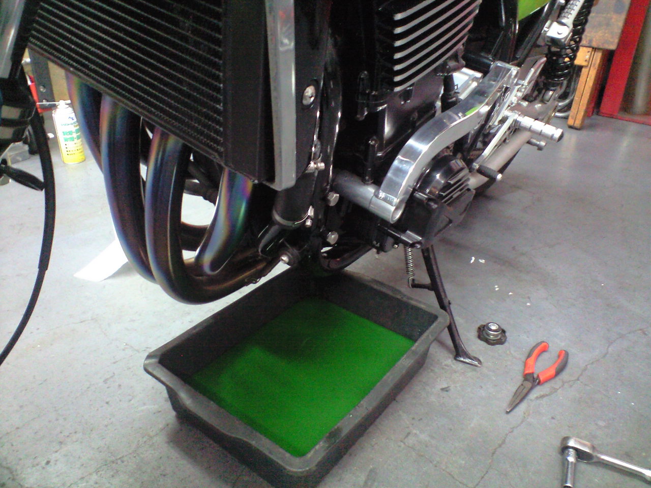 ZRX1100 嫁入り整備 その1_a0163159_2146992.jpg