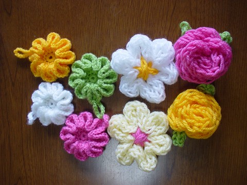すべての美しい花の画像 無料ダウンロード毛糸 花 指編み 簡単