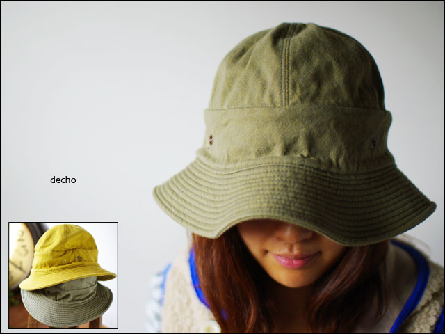 DECHO[デコー] SUMMER SANDS FARMER HAT (サマーサンド　ファーマーズハット) [D-10]　_f0051306_16514566.jpg