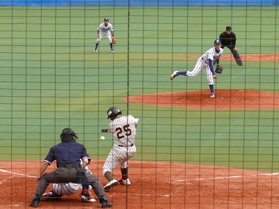 4月18日 東都大学野球2部 国士舘大対立正大_b0166128_1081911.jpg