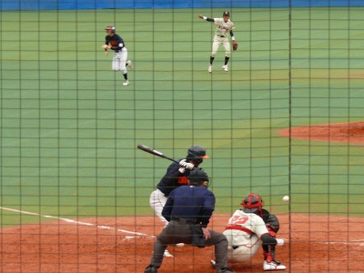 4月18日 東都大学野球2部 日本大対拓殖大_b0166128_11145455.jpg