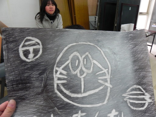 絵画制作〜鉛筆ワーク_d0076558_16332485.jpg