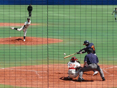 4月20日 東都大学野球2部 拓殖大対日本大_b0166128_10264445.jpg