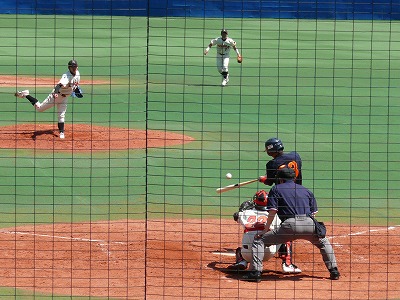 4月20日 東都大学野球2部 拓殖大対日本大_b0166128_10285252.jpg