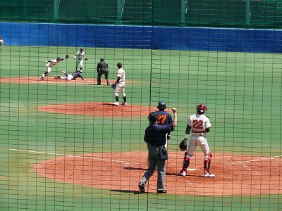 4月20日 東都大学野球2部 拓殖大対日本大_b0166128_10294641.jpg