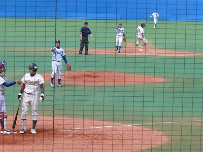 4月20日 東都大学野球2部 立正大対国士舘大_b0166128_11422511.jpg