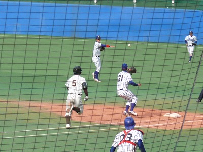 4月20日 東都大学野球2部 立正大対国士舘大_b0166128_12103740.jpg