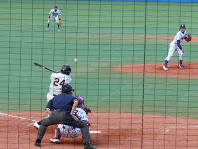 4月20日 東都大学野球2部 立正大対国士舘大_b0166128_1211254.jpg