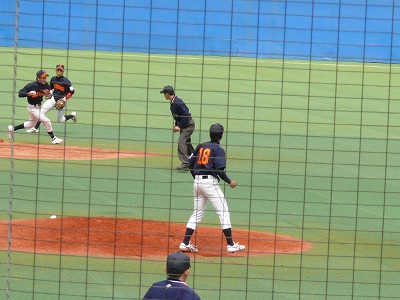 4月21日 東都大学野球2部 日本大対拓殖大_b0166128_1421163.jpg