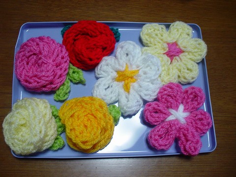 すべての美しい花の画像 無料ダウンロード毛糸 花 指編み 簡単