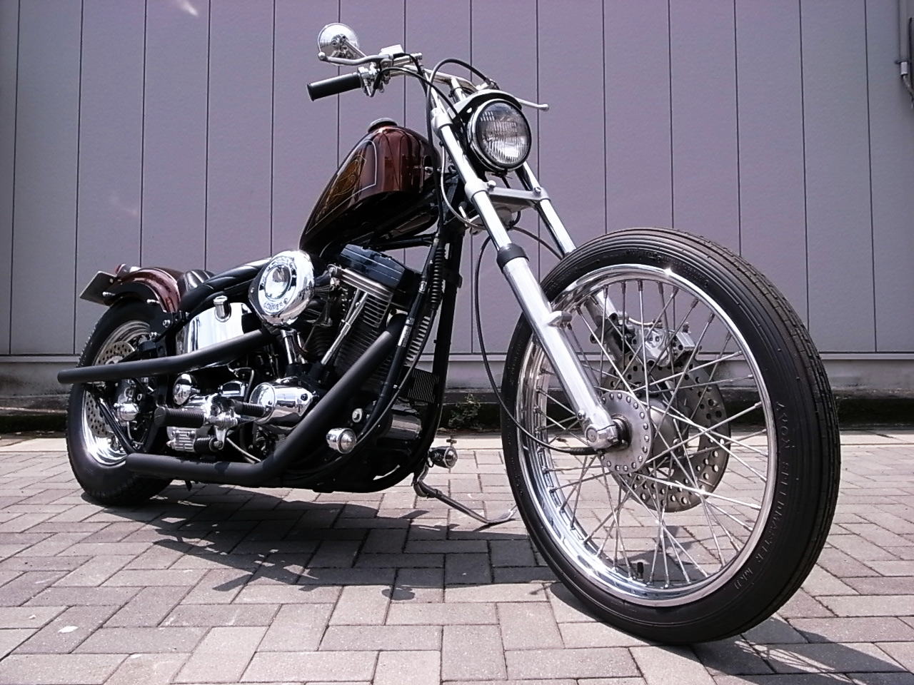 EVO Softail Chopper_b0160319_12423465.jpg