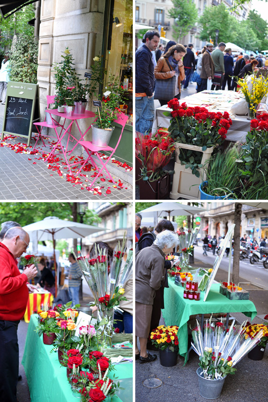 Sant Jordi　〜恋人たちの日〜_c0209272_1791912.jpg