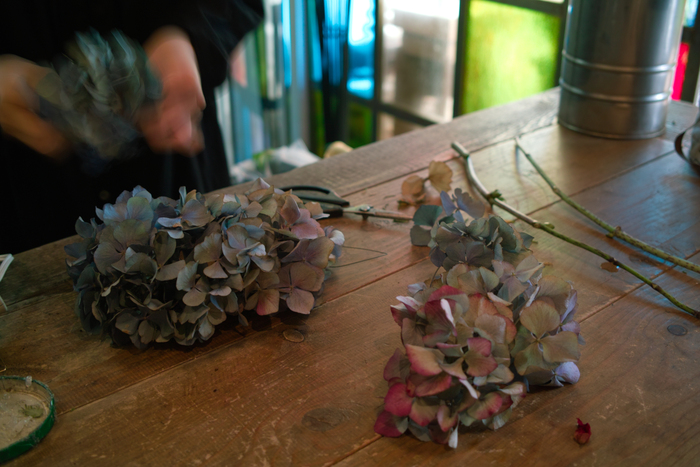 dry wreath of hydrangea_a0175278_12383178.jpg