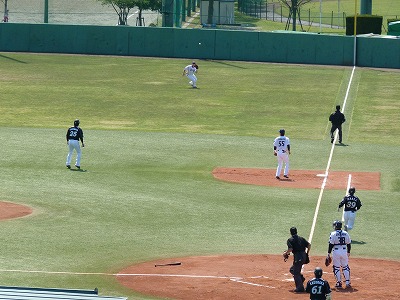 4月24日 イースタン ロッテ対ヤクルト_b0166128_10322374.jpg