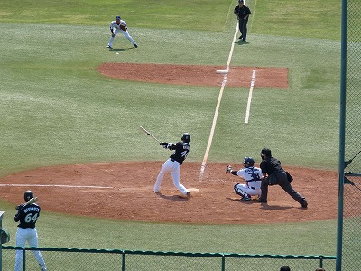 4月24日 イースタン ロッテ対ヤクルト_b0166128_10404282.jpg