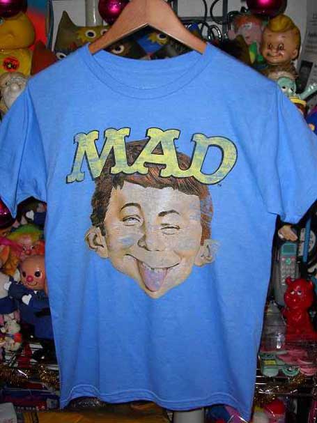 古着調なMad Magazine Alfred E. NeumanのＴシャツ☆_c0084047_6423231.jpg