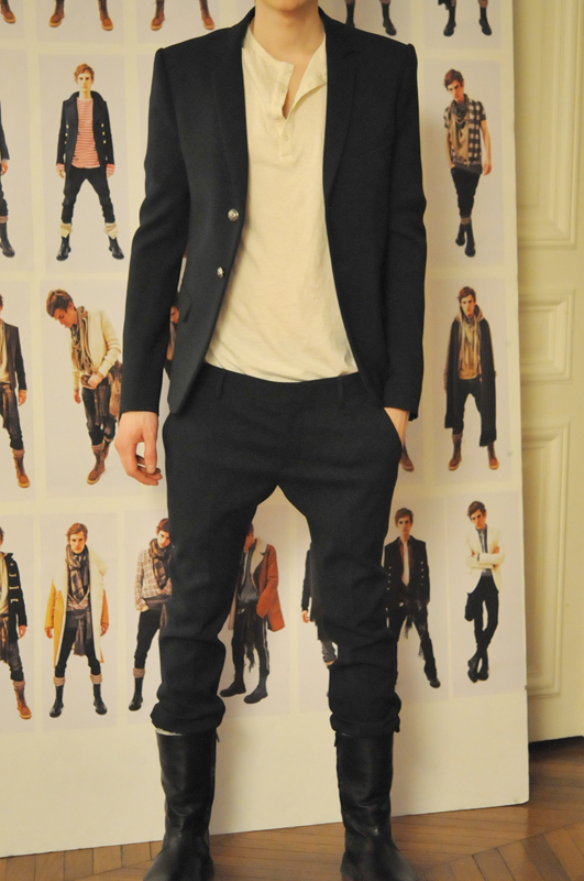 12AW BALMAIN HOMMEバルマンオム ウールバイカー46