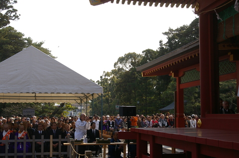 鎌倉で３宗教合同の復興祈願祭－東日本大震災⑰_c0014967_1035446.jpg